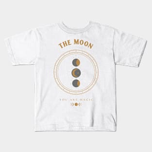 The Moon Mystical Esoteric Kids T-Shirt